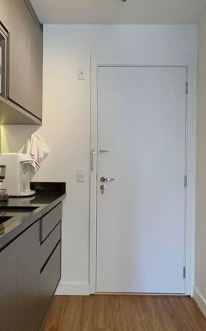 Studio à venda com 28m², 1 quarto e sem vaga Studio à venda com 28m², 1 quarto e sem vagaCozinha