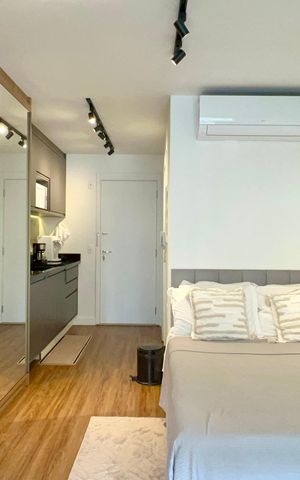 Studio à venda com 28m², 1 quarto e sem vaga Studio à venda com 28m², 1 quarto e sem vagaStudio
