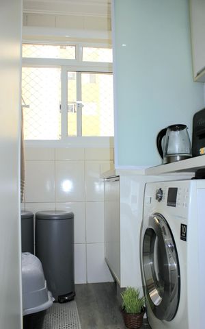 Apartamento à venda com 71m², 3 quartos e 2 vagasLavanderia 