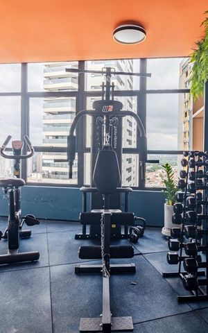 Studio para alugar com 25m², 1 quarto e sem vaga Studio para alugar com 25m², 1 quarto e sem vagaÁrea comum - Academia