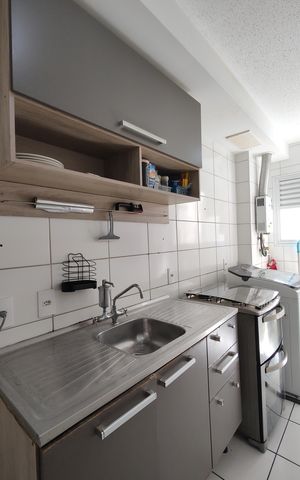 Apartamento para alugar com 50m², 2 quartos e 1 vagaCozinha 