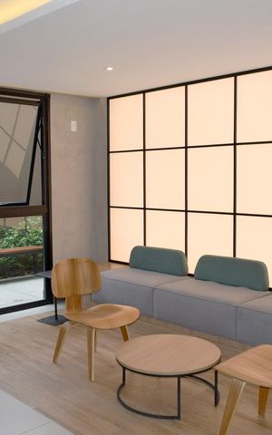 Studio para alugar com 26m², 1 quarto e sem vagaHall social