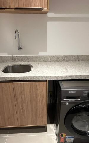 Apartamento para alugar com 55m², 1 quarto e 2 vagas