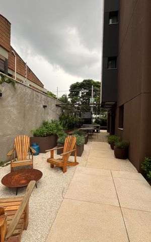 Apartamento para alugar com 55m², 1 quarto e 2 vagas