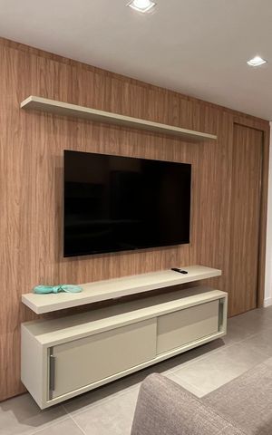Apartamento para alugar com 55m², 1 quarto e 2 vagas