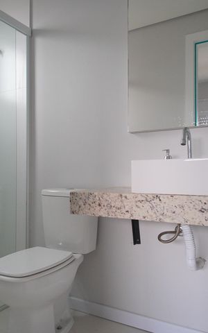 Apartamento para alugar com 95m², 2 quartos e 1 vagaBanheiro da Suíte