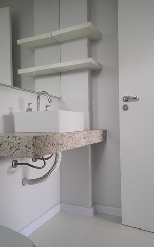 Apartamento para alugar com 95m², 2 quartos e 1 vagaBanheiro da Suíte