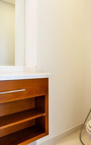 Apartamento para alugar com 112m², 1 quarto e 2 vagas Apartamento para alugar com 112m², 1 quarto e 2 vagasBanheiro