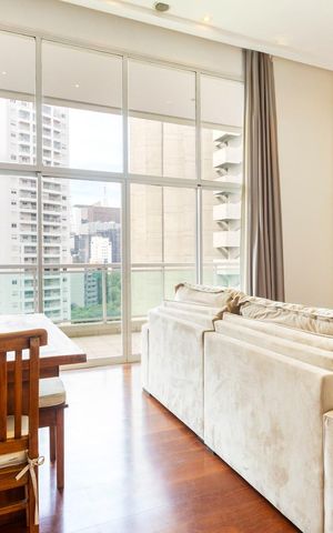 Apartamento para alugar com 112m², 1 quarto e 2 vagas Apartamento para alugar com 112m², 1 quarto e 2 vagasSala