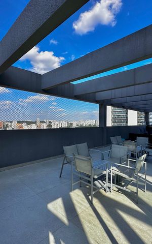 Apartamento para alugar com 38m², 1 quarto e 1 vagaÁrea comum