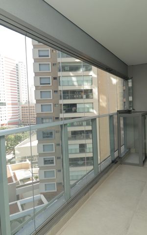 Apartamento à venda com 41m², 1 quarto e 1 vagaVaranda