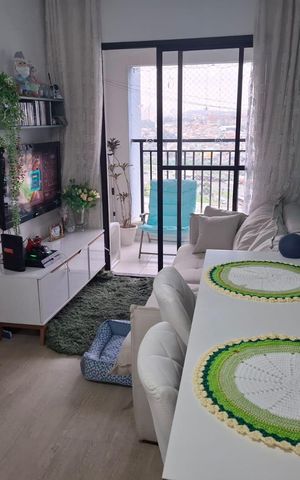 Apartamento à venda com 51m², 2 quartos e 1 vaga Apartamento à venda com 51m², 2 quartos e 1 vagaSala