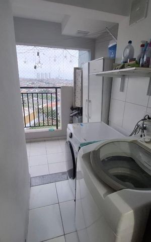 Apartamento à venda com 51m², 2 quartos e 1 vaga Apartamento à venda com 51m², 2 quartos e 1 vagaÁrea de serviço