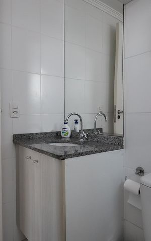 Apartamento à venda com 54m², 2 quartos e 1 vaga Apartamento à venda com 54m², 2 quartos e 1 vagaBanheiro da Suíte