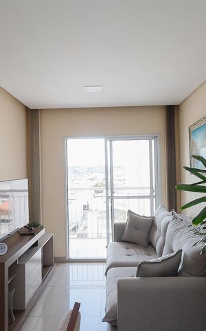 Apartamento à venda com 54m², 2 quartos e 1 vaga Apartamento à venda com 54m², 2 quartos e 1 vagaSala