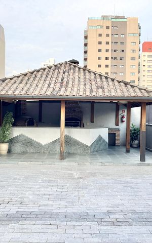 Apartamento à venda com 117m², 4 quartos e 3 vagas Apartamento à venda com 117m², 4 quartos e 3 vagasÁrea comum - Churrasqueira