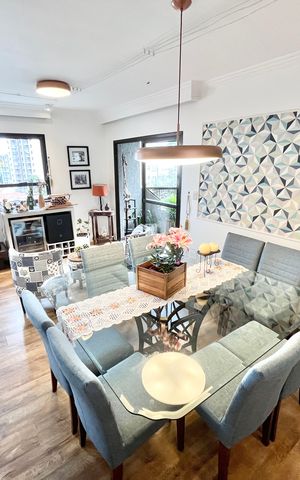 Apartamento à venda com 117m², 4 quartos e 3 vagas Apartamento à venda com 117m², 4 quartos e 3 vagasSala