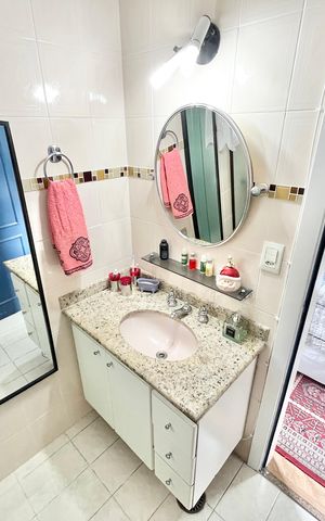 Apartamento à venda com 117m², 4 quartos e 3 vagas Apartamento à venda com 117m², 4 quartos e 3 vagasBanheiro da Suíte 3