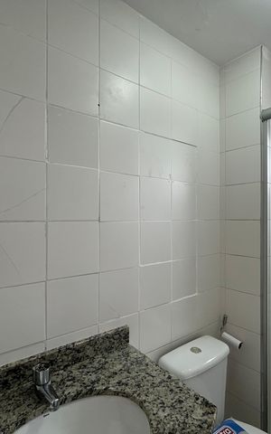 Apartamento para alugar com 74m², 3 quartos e 1 vaga Apartamento para alugar com 74m², 3 quartos e 1 vagaBanheiro da Suíte