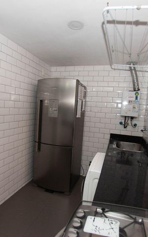 Apartamento à venda com 60m², 2 quartos e sem vaga Apartamento à venda com 60m², 2 quartos e sem vagaÁrea de serviço