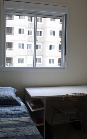 Apartamento à venda com 51m², 2 quartos e 1 vagaQuarto 1