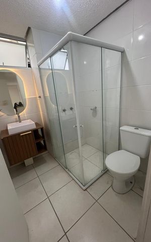 Apartamento à venda com 45m², 2 quartos e 1 vaga Apartamento à venda com 45m², 2 quartos e 1 vagaBanheiro