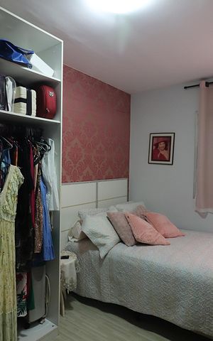 Apartamento à venda com 60m², 2 quartos e 1 vagaQuarto 1