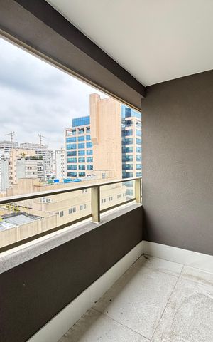 Apartamento para alugar com 28m², 1 quarto e sem vaga Apartamento para alugar com 28m², 1 quarto e sem vagaVaranda