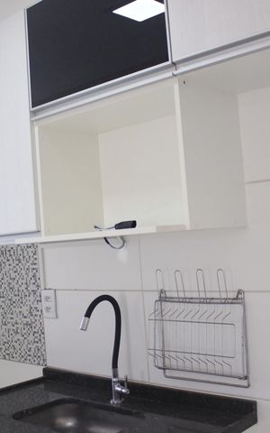 Apartamento à venda com 57m², 2 quartos e 1 vagaCozinha