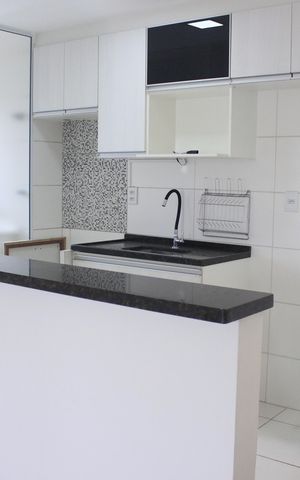 Apartamento à venda com 57m², 2 quartos e 1 vagaCozinha