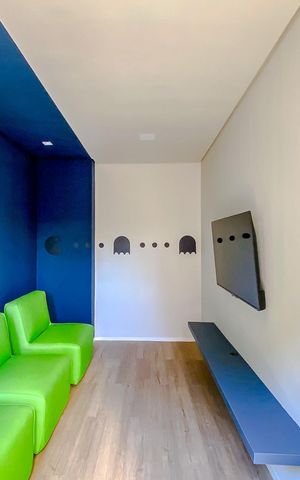 Apartamento para alugar com 27m², 1 quarto e sem vagaSalão de jogos