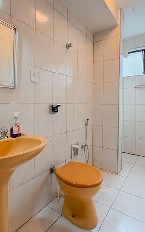 Apartamento para alugar com 78m², 2 quartos e sem vaga Apartamento para alugar com 78m², 2 quartos e sem vagaBanheiro Social