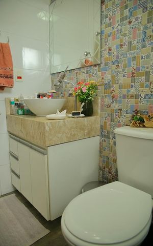 Apartamento à venda com 104m², 3 quartos e 3 vagasBanheiro Suíte 2 