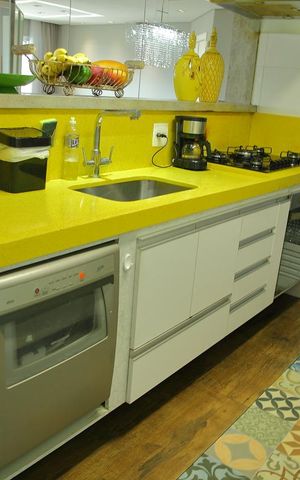 Apartamento à venda com 104m², 3 quartos e 3 vagasCozinha 