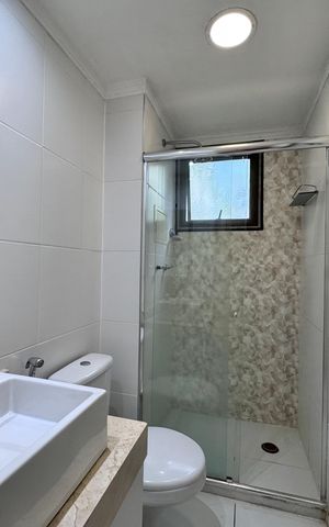 Apartamento à venda com 85m², 3 quartos e 1 vaga Apartamento à venda com 85m², 3 quartos e 1 vagaSuíte 1 - Banheiro
