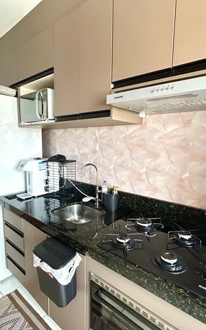 Apartamento à venda com 36m², 2 quartos e sem vaga Apartamento à venda com 36m², 2 quartos e sem vagaCozinha