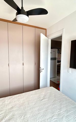Apartamento à venda com 36m², 2 quartos e sem vaga Apartamento à venda com 36m², 2 quartos e sem vagaQuarto 1