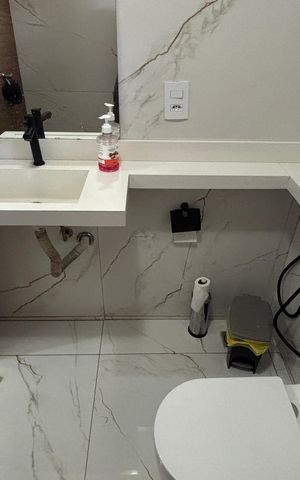 Casa para alugar com 80m², 3 quartos e 1 vaga Casa para alugar com 80m², 3 quartos e 1 vagaBanheiro
