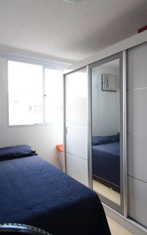 Apartamento à venda com 46m², 2 quartos e 1 vagaQuarto 2