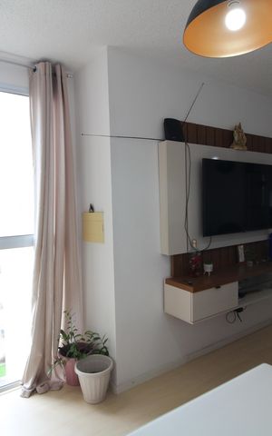 Apartamento à venda com 46m², 2 quartos e 1 vagaSala