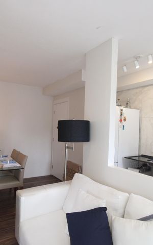 Apartamento à venda com 43m², 2 quartos e 1 vagaSala