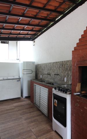Apartamento à venda com 57m², 2 quartos e 1 vagaChurrasqueira