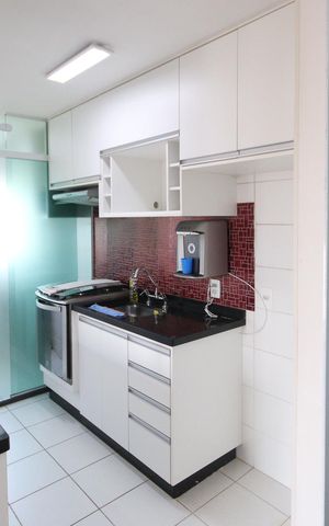 Apartamento para alugar com 47m², 2 quartos e 1 vaga Apartamento para alugar com 47m², 2 quartos e 1 vagaCozinha - Armários