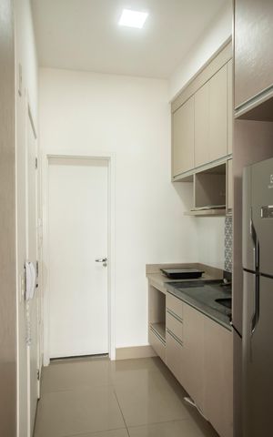 Studio para alugar com 27m², 1 quarto e sem vagaCozinha
