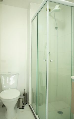 Studio para alugar com 27m², 1 quarto e sem vagaBanheiro