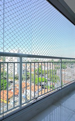 Apartamento à venda com 65m², 2 quartos e 1 vagaVaranda