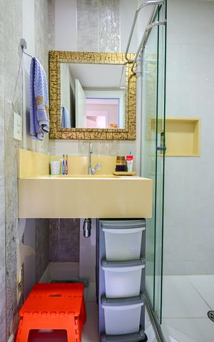 Apartamento à venda com 65m², 2 quartos e 1 vagaBanheiro