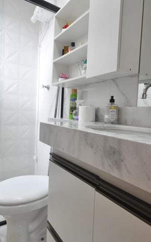 Apartamento à venda com 49m², 2 quartos e sem vagaBanheiro