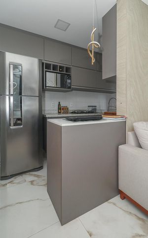 Apartamento à venda com 46m², 2 quartos e 1 vagaCozinha
