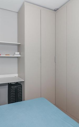 Apartamento à venda com 46m², 2 quartos e 1 vagaQuarto
